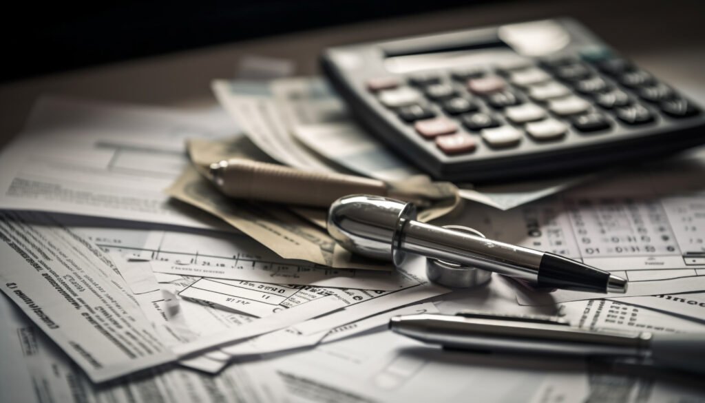Calculating finances and investing for future wealth generated by AI